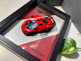 McLAREN SENNA RED -6.5X8.5 in